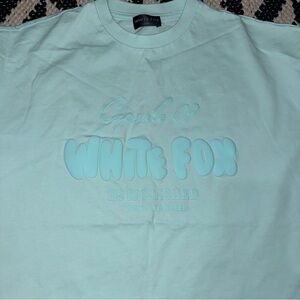 White Fox Mint Graphic Tee